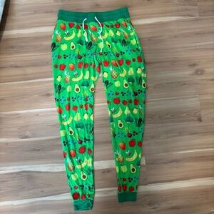 Little Sleepies Colorful Fruit Print Pajamas XS